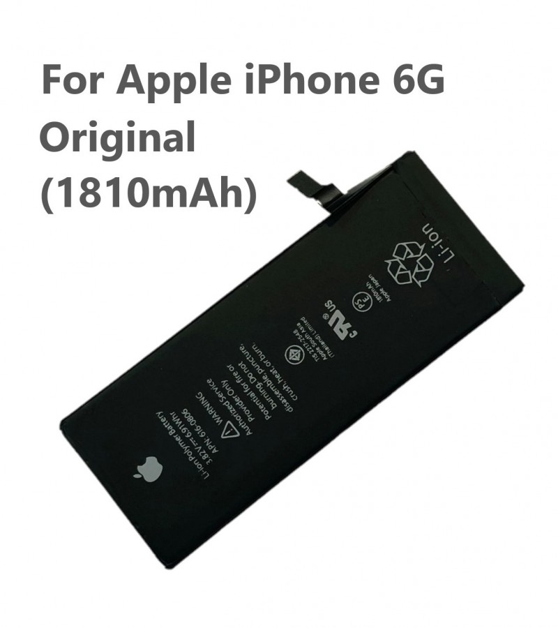 100% Original mAh IPHONE 6G battery for APPLE iPhone 6 Capacity-1810mAh