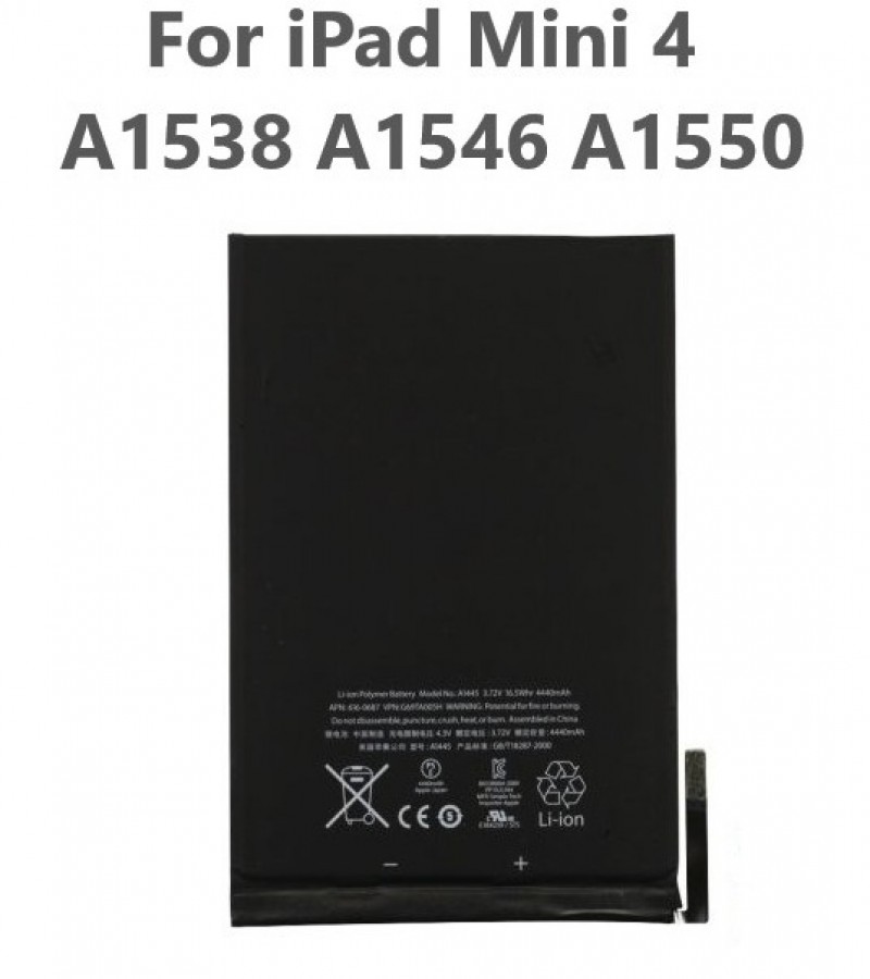 A1546 battery for ipad mini 4 A1538 A1546 A1550 Capacity-5124mAh