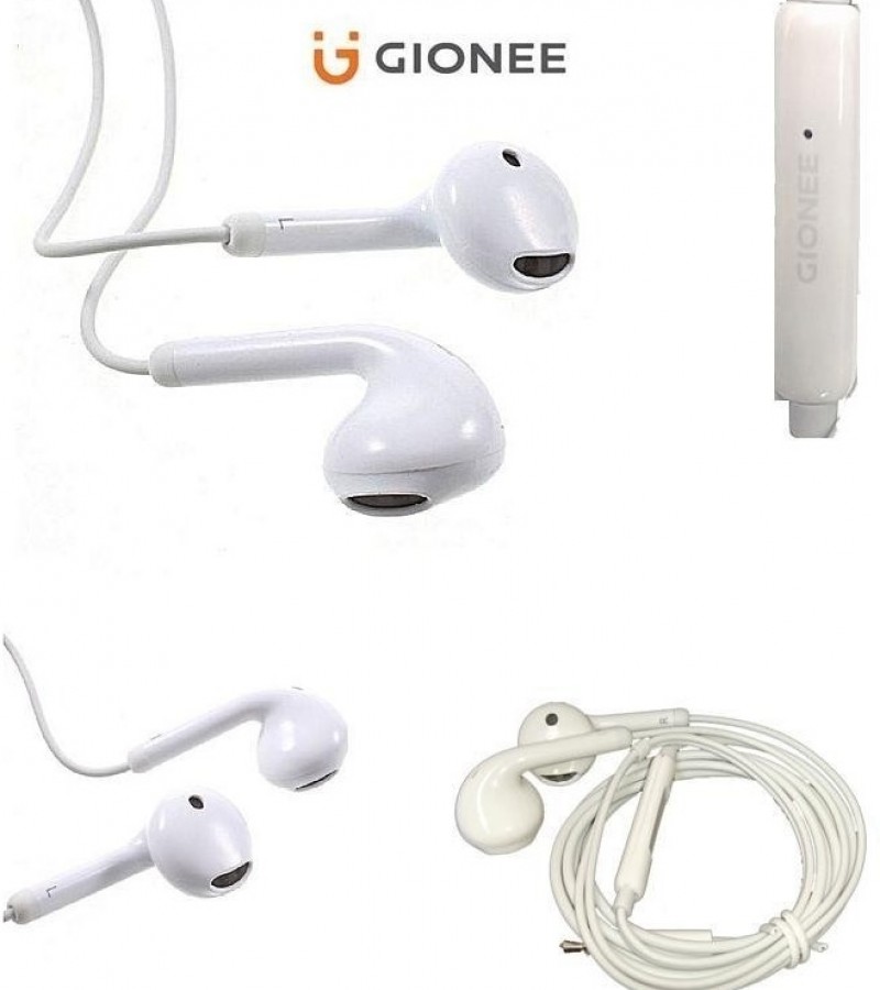 GIONEE Wired  Handsfree With Mic For All Smart phones Android ,IOS