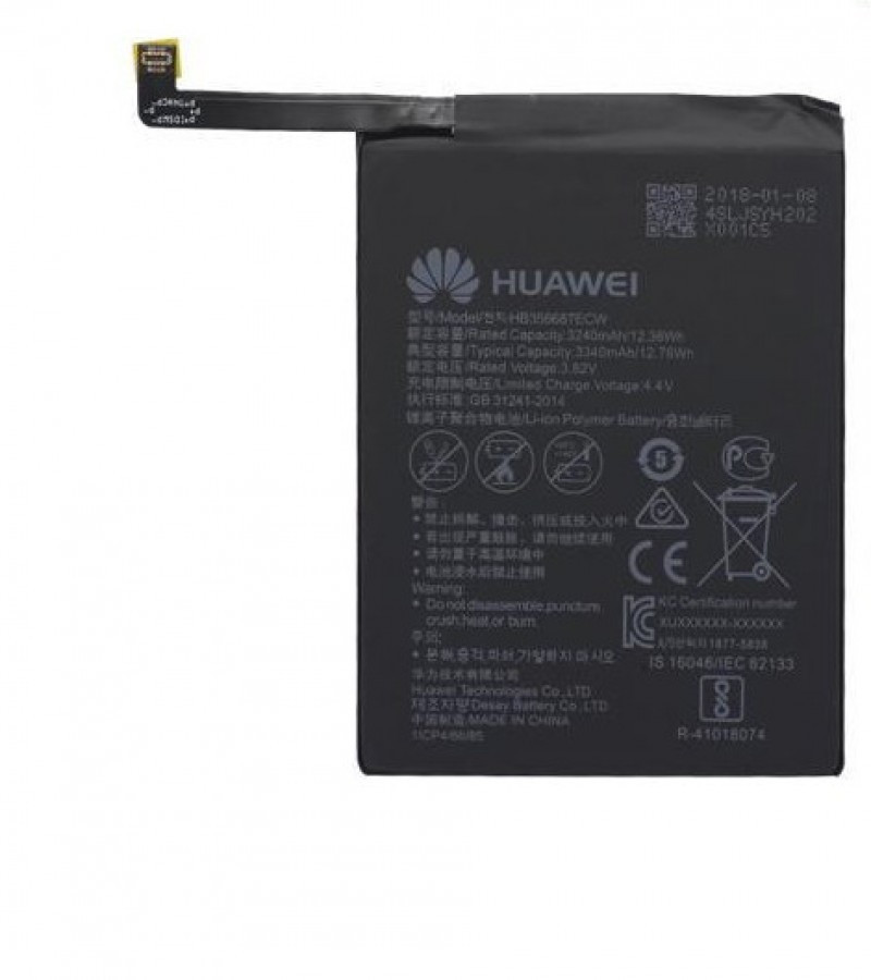 HB356687ECW Battery For Huawei Mate 10 Lite 7X Nova 2 Nova 2i Nova 3i Honor 9i Capacity-3340mAh