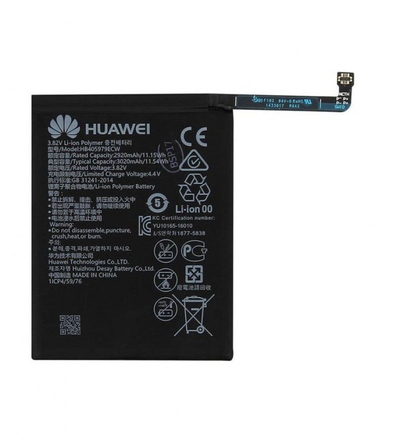HB405979ECW battery for Huawei Y5 2017 / Y5-2 2017 / Y5 Prime 2020 / Y5 2020 Capacity-3020mAh