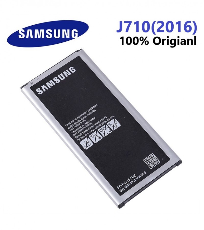 100% Original EB-BJ710CBE Battery For Samsung Galaxy J7 2016 Edition J710 J710F J7108 J7109 3300mAh