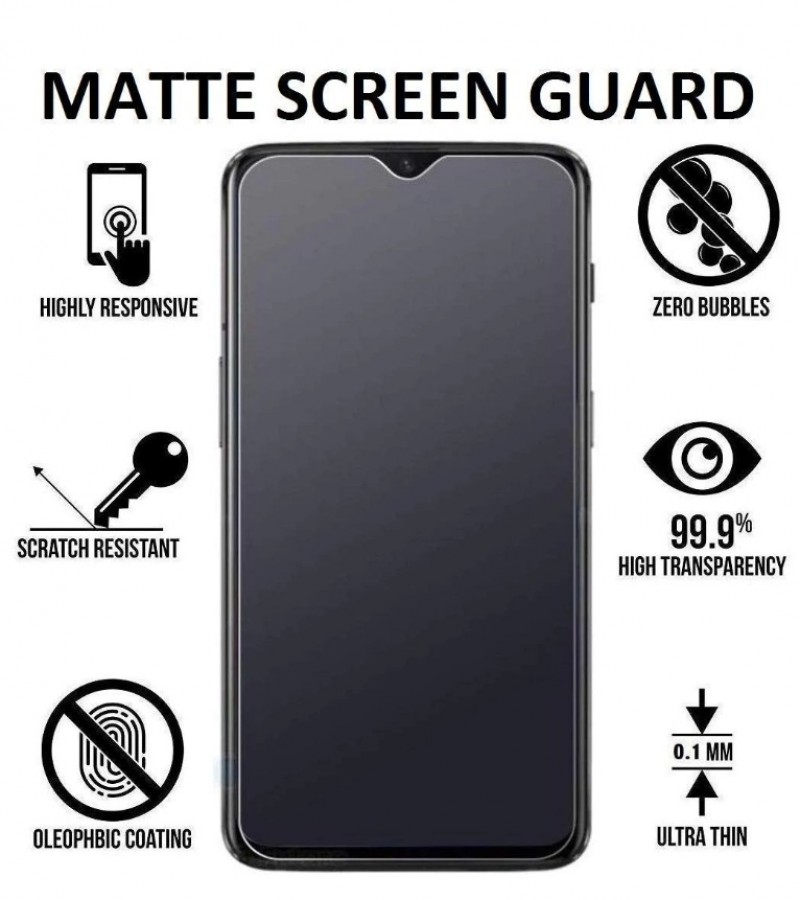 Apple IPhone 8 Matte Protector for PUBG Gaming Unbreakable , Pack of 2 Protectors
