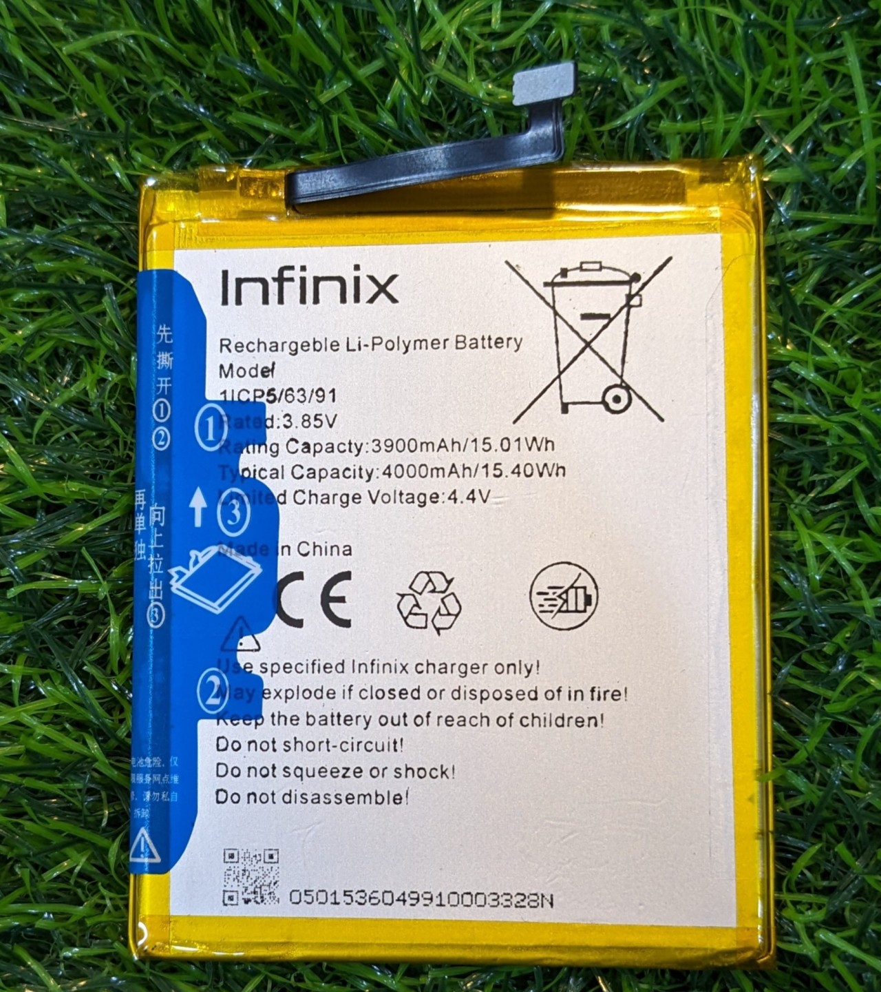 BL-39MT/ BL-39MX Battery For infinix / Tecno / CD8/CD8J 1629/Camon 15 Pro / X660/S5 Pro 4000mAh