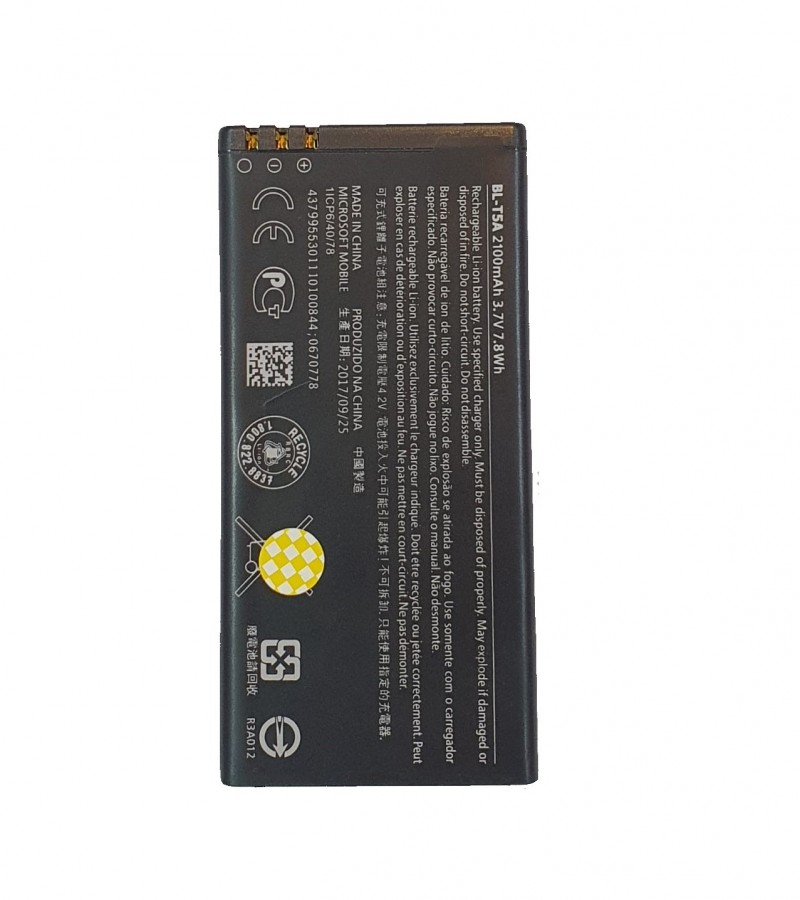 BL-T5A battery for Nokia Microsoft Lumia 550 Lumia550 BLT5A BL T5A Capacity-2100mAh
