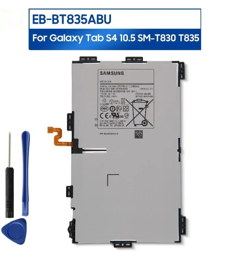 EB-BT835ABU Battery For Samsung Galaxy Tab S4 10.5 SM-T830 T835 T830 SM-T835 7300mAh