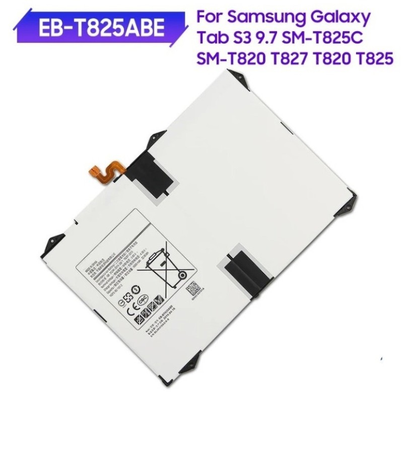 EB-T825ABE New Original Battery For Samsung Galaxy Tab S3 9.7 SM-T825C T827 SM-T820 6000mAh