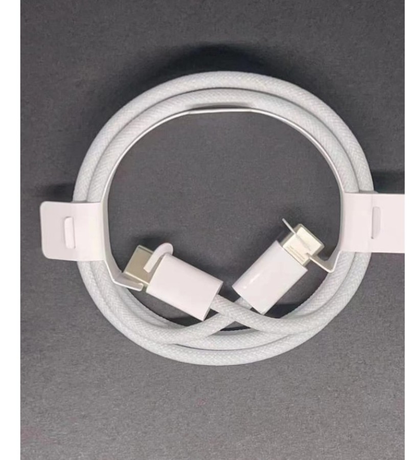Fast Charging Data Cable for Apple iPhone 15 / iPhone 15 Pro Max USB C To  Type C 60W - Sale price - Buy online in Pakistan 