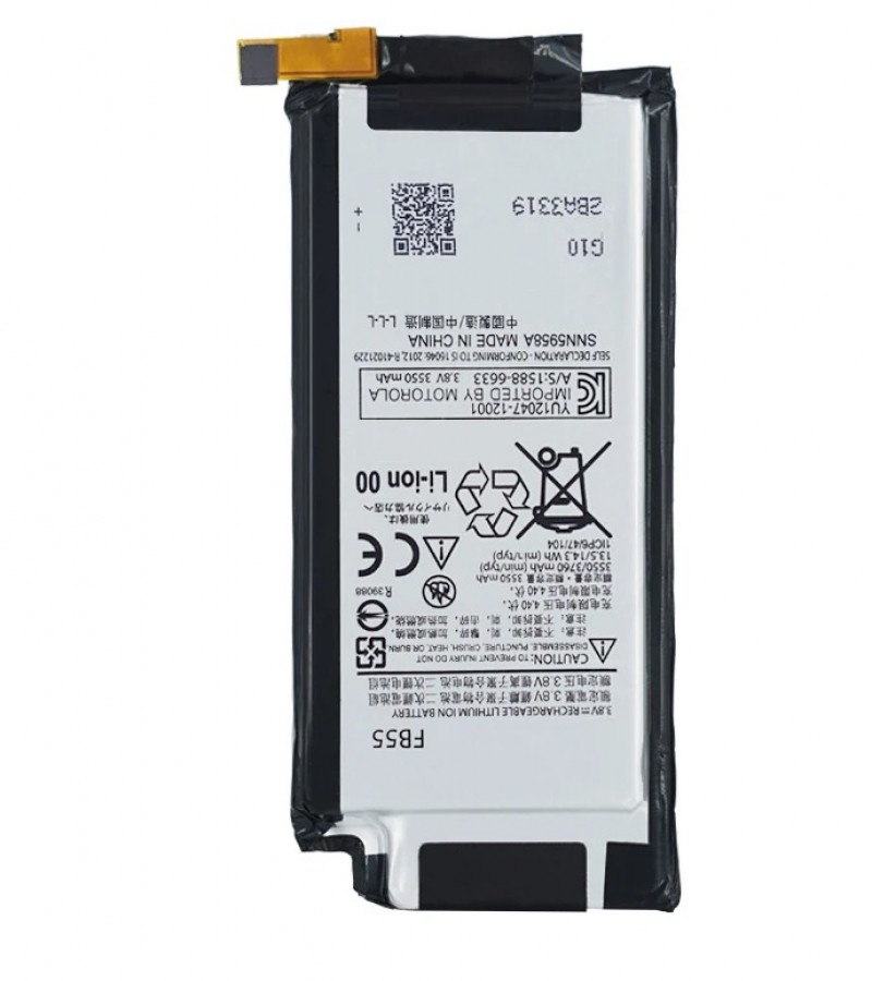 FB55 battery for Motorola Droid Turbo 2 XT1585 XT1580 XT1581 X Force Capacity-3760mAh