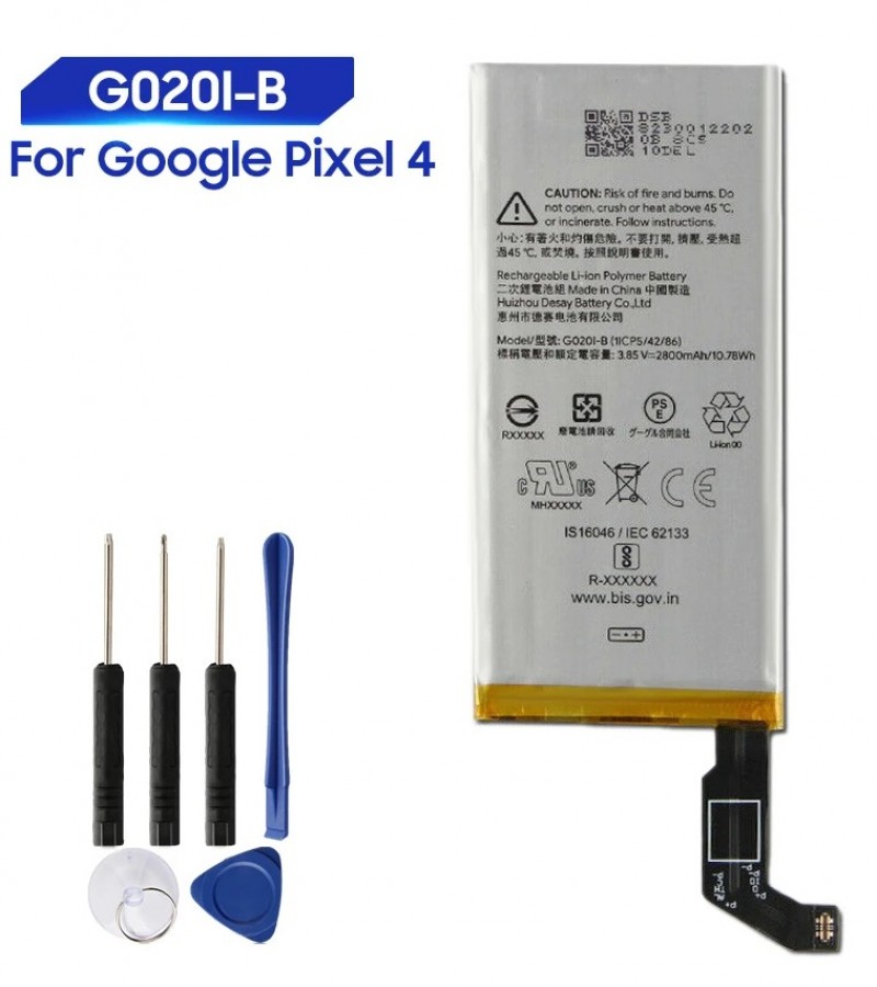 G020I-B Battery For Google Pixel 4 Capacity-2800mAh