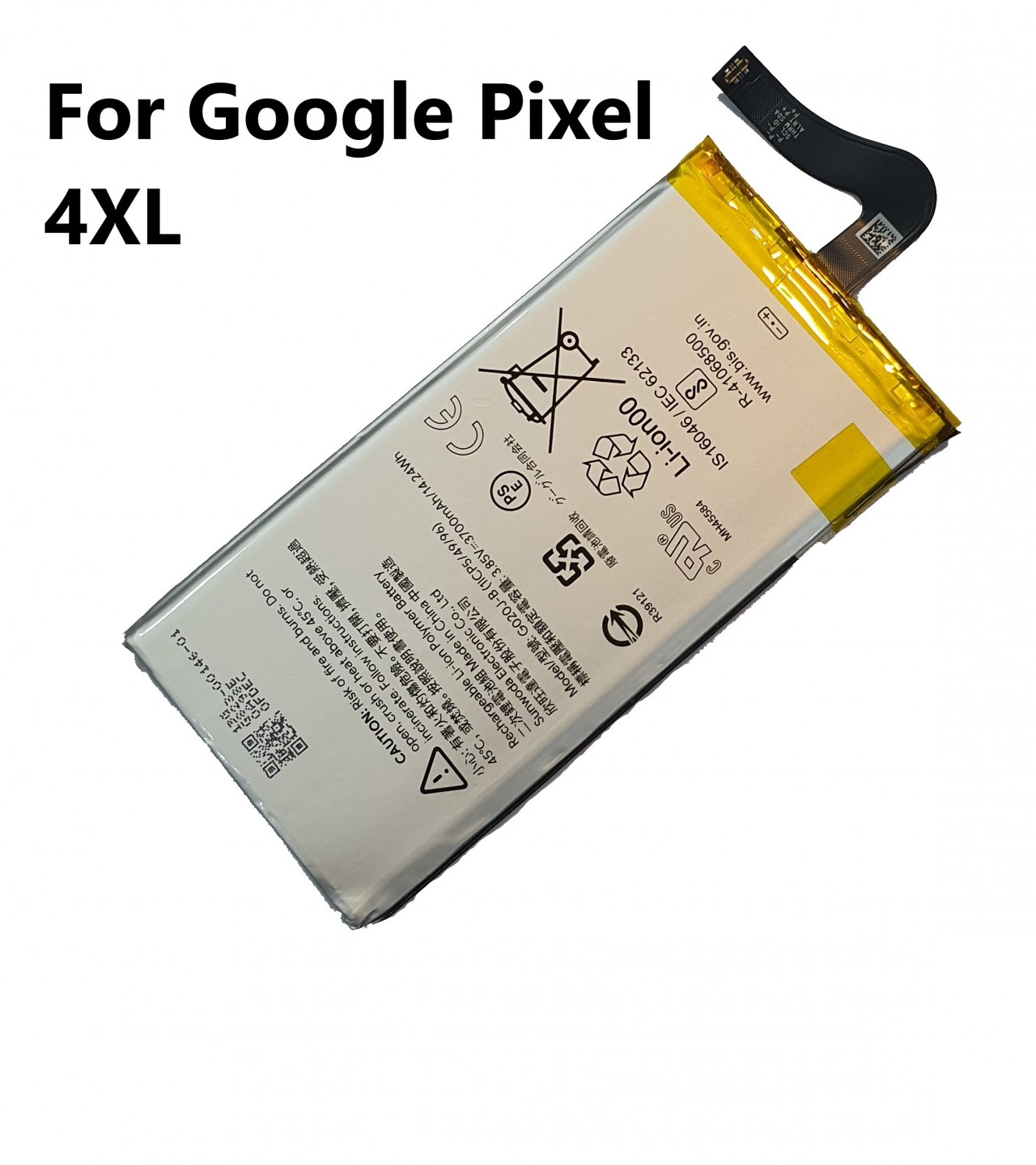 G020J-B Battery For Google Pixel 4xl 4XL 4 XL Capacity- 3700mAh