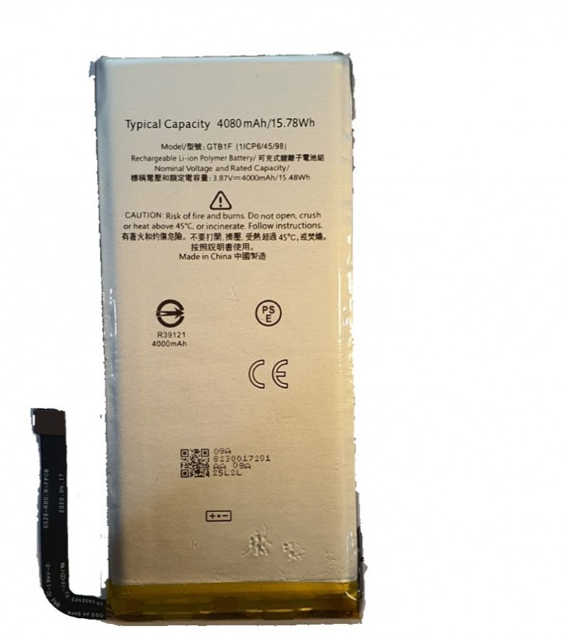 GTBF1 Original Battery For Google Pixel 5 Capacity-4080mAh