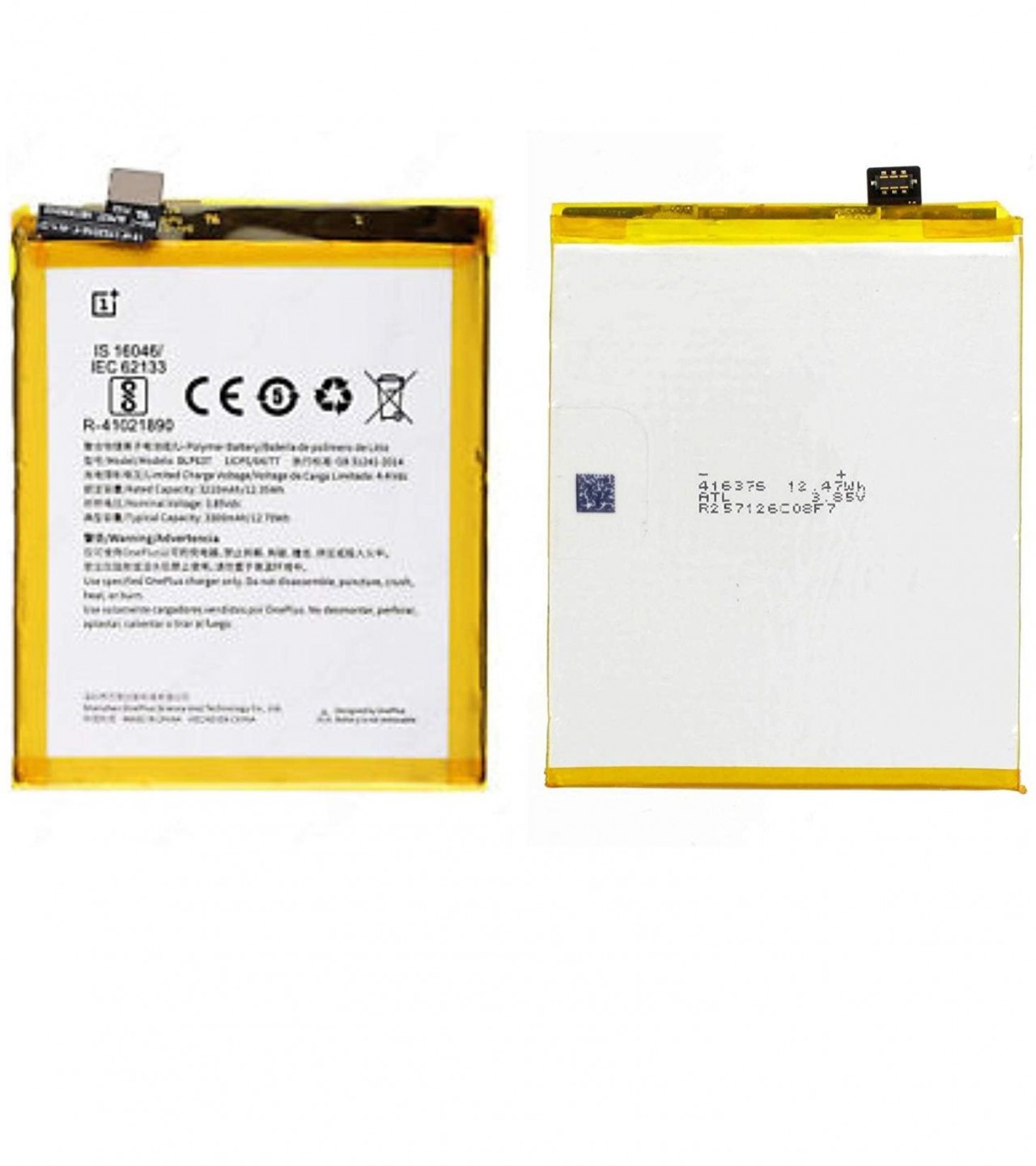 Oneplus BLP637 Battery Replacement for Oneplus 5T with 3300 Mah Capacity