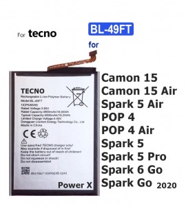 spark 5 pro battery